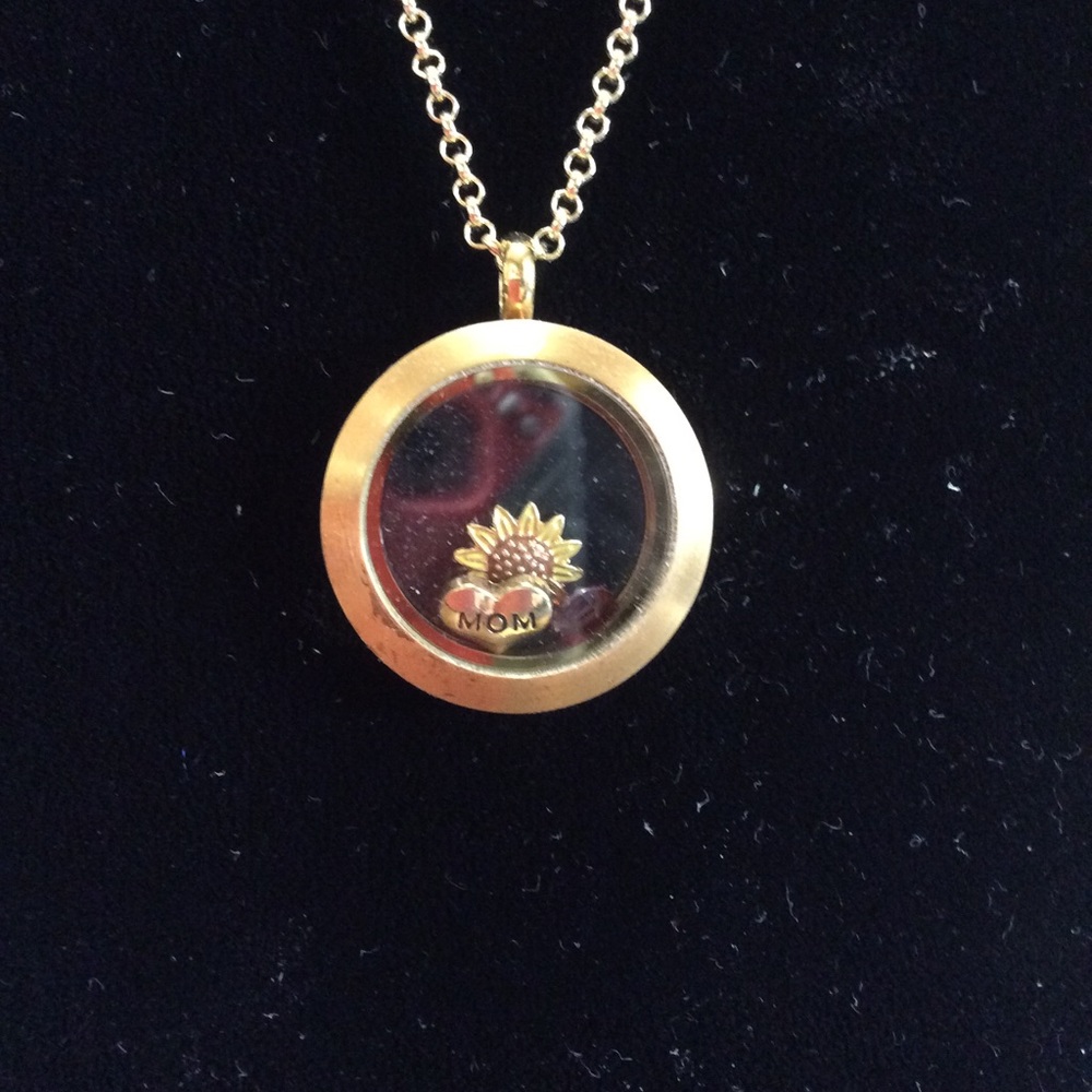 Origami Owl charm necklace